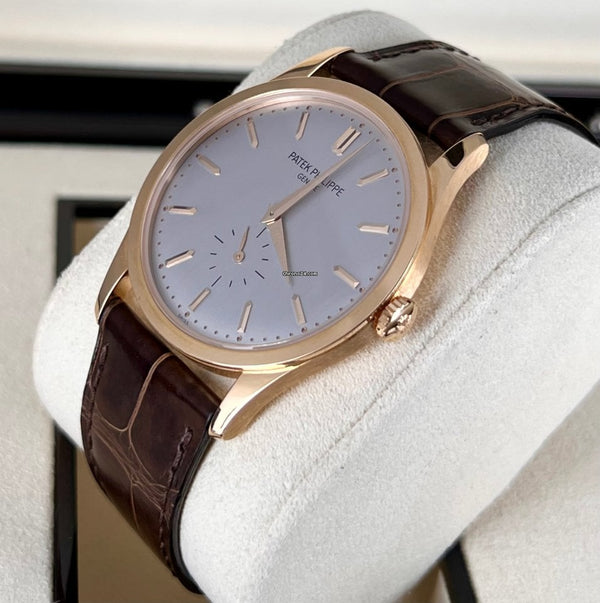 Calatrava Manual Winding 18K Rose Gold Full Set Unpolished