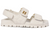 Miu Miu matelassé logo-plaque sandals "white" 