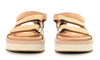 CHANEL Suede Calfskin Velcro "Beige" 