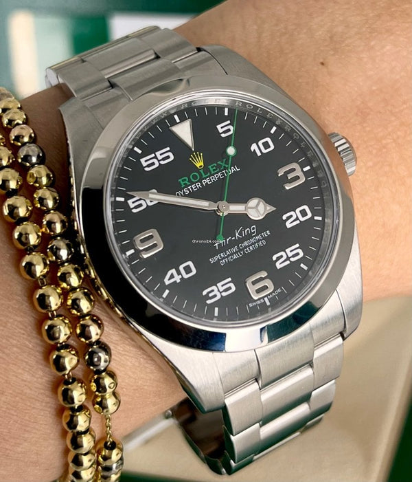 Air King 40 MM 2018 Box & Papers top condition