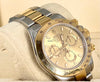 Steel & Gold 18K Yellow Gold Box and Papers