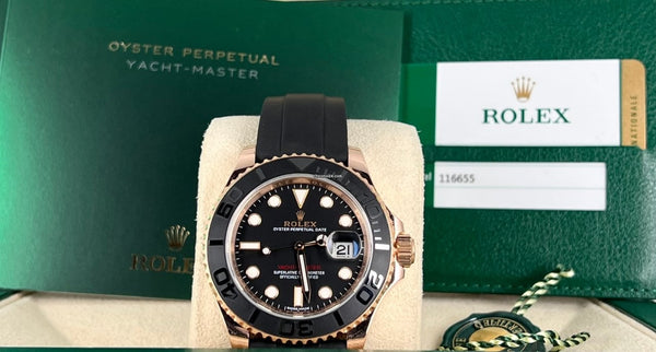 Yacht-Master 40 Rose Gold Full Set
