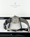 Calatrava 6000G Black Dial Geneva Seal