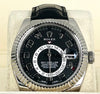Sky-Dweller 18K white Gold Black dial 2017