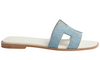 Hermès Oran Sandal "Light Blue" 