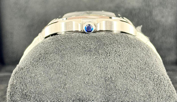Santos De Cartier Blue Dial Box & Card Only