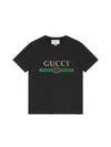 WASHED EFFECT COTTON TSHIRT