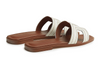 Hermès Pre-Owned Oran slides "White" 
