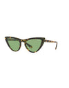 Gigi Hadid For Vogue Women Sunglasses Dark brown -- --