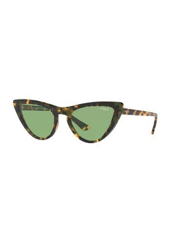 Gigi Hadid For Vogue Women Sunglasses Dark brown -- --