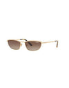 Gigi Hadid For Vogue Women Sunglasses Gold -- --
