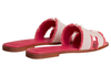 Hermes Sandals Oran "framboise" 
