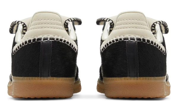 Adidas Samba Pony Tonal Low x Wales Bonner 'Core Black'