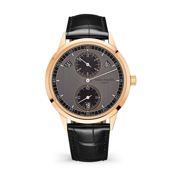 Complications Calatrava Annual Calendar, Regulator Style Display