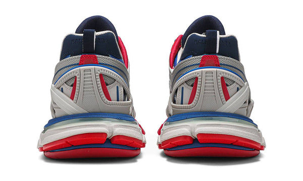 Balenciaga Men's Beige And Blue Track 2 