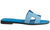 Hermes Sandals Oran "blue cameo" 