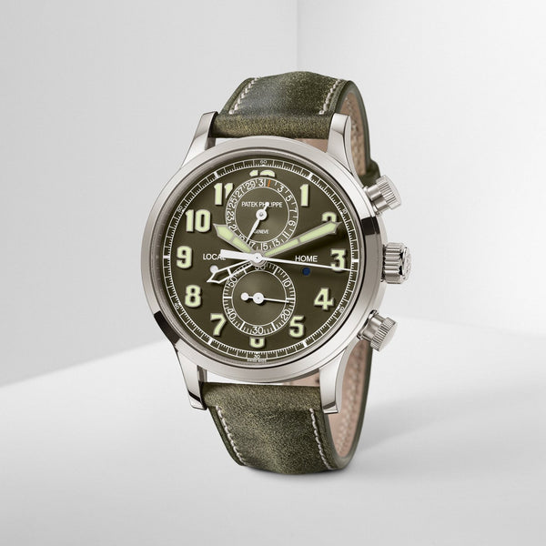 Complications Calatrava Pilot Travel Time Chronograph