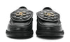 CHANEL Lambskin Quilted CC Turnlock Loafers Black
