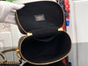 CHANEL 1989-1991 Single Chain Shoulder Bag Beige Lambskin 