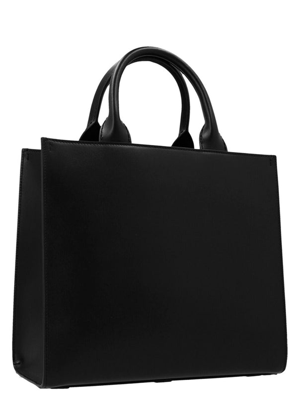 Logo Handbag Borse A Mano Nero