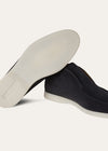 Open Walk ankle boots in Navy Suede
