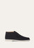 Open Walk ankle boots in Navy Suede