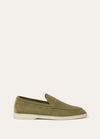 Men's Murano Green Suede Summer Walk Loafers