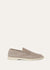Men's Summer Walk Loafers in Beige Suede