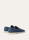 Men's Black Fig Summer Walk Suede Loafers