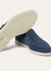 Men's Black Fig Summer Walk Suede Loafers