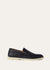 Men's Summer Walk Blue Caiman Leather Loafers