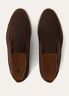 Open Walk ankle boots in Suède Chocolate
