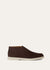 Open Walk ankle boots in Suède Chocolate