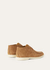 Open Walk Ankle Boots in Light Cuir Leather