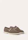 Women's Summer Charms Walk Loafers in Grey Suede