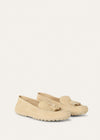 Women's Melonpan Suede Dot Sole Walk Loafers