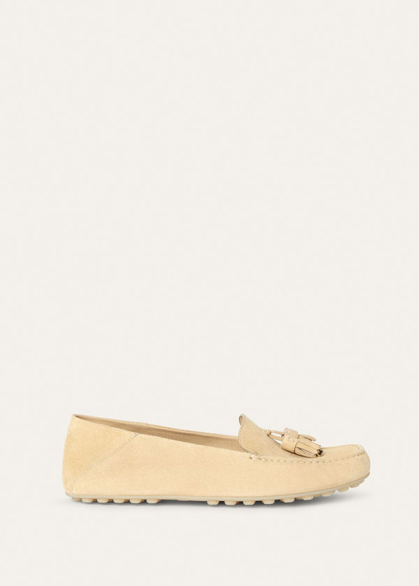Women's Melonpan Suede Dot Sole Walk Loafers