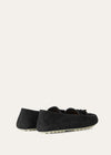 Women's Caviar Suede Dot Sole Walk Loafers