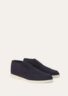 Open Walk Ankle Boots The Gift Of Kings Navy