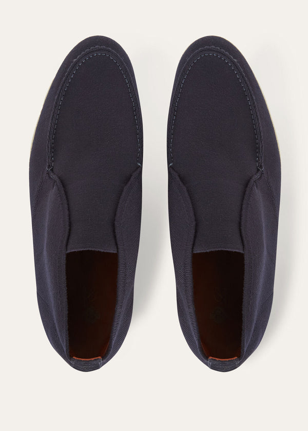 Open Walk Ankle Boots The Gift Of Kings Navy