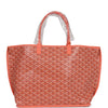 Goyard Goyardine Coral Anjou PM Embroidered Seahorse Bag Palladium Hardware