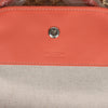 Goyard Aligre Bag Raffia Net with Coral Goyardine Palladium Hardware