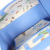 Goyard Saigon Tote Iris Goyardine Canvas Palladium Hardware