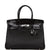 Hermes Birkin 30 Black Matte Alligator and Ostrich Touch Palladium Hardware