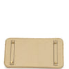 Pre-owned Hermes Birkin 30 Parchemin Ostrich Gold Hardware