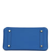 Pre-owned Hermes Birkin 25 Bleu Zellige Togo Gold Hardware