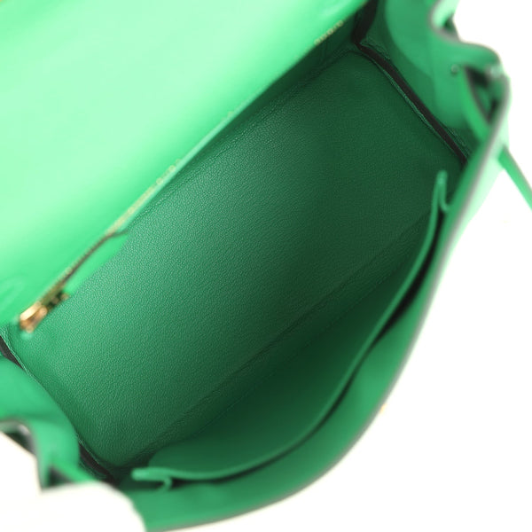 Hermes Kelly Retourne 25 Bamboo Togo Gold Hardware