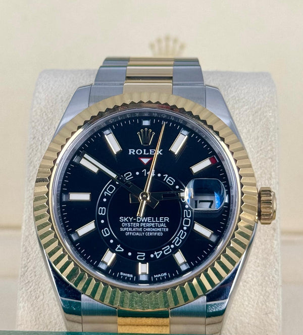 Rolex Sky-Dweller 42 mm Annual Calendar Box Papers Like New 2018