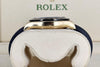 40mm Yellow Gold - Gold Domed Bezel - Black Dial - Black Rubber Strap 116518LN