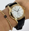 Travel Time 18K Yellow Gold Box and Papers Like New Service Best Price
